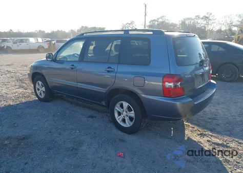 2006 Toyota Highlander from USA, damaged, VIN JTEGD21A660139673